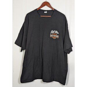 Harley Davidson Shirt Mens Size 4XL Black Short Sleeve Florence KY Motorcycle